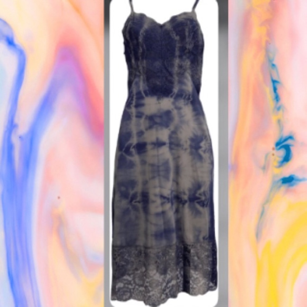 Hand Dyed Vintage Dress